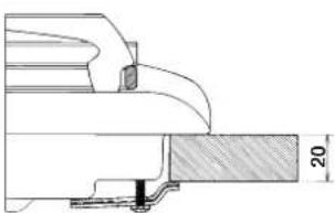 INDESIT P 640 A (BK) - Installazione dei piani da incasso - 3
