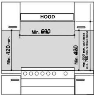 INDESIT P 640 A (BK) - Instalação de planos da encaixe - 1