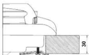 INDESIT PIM 640 A (BK) - Haken-Befestigungsschema - 2