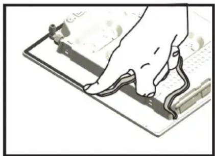 INDESIT PIM 640 A (BK) - Fitting the appliance - 2