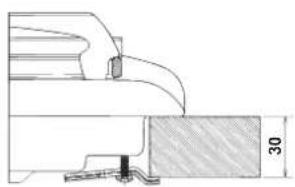 INDESIT PIM 640 A (BK) - Hook fastening diagram - 2