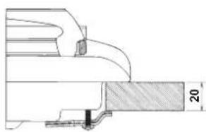 INDESIT PIM 640 A (BK) - Hook fastening diagram - 1