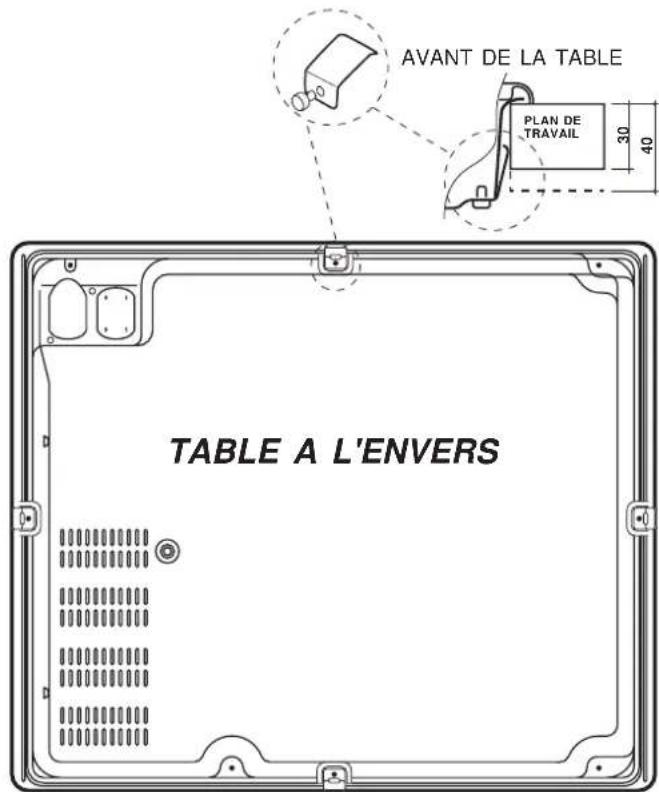 INDESIT TK 642 I CL (T) - Il est impératif de laisser ces vis accessibles. - 1