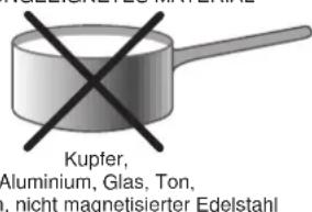 INDESIT TK 642 I CL (T) - Geeignetes Kochgeschirr - 2