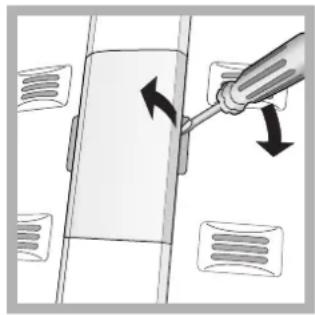 INDESIT TAN 5 FNF DNX (TK) - Remplacement de l'ampoule déclairage - 1