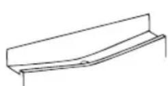 INDESIT I55TM 4120 W - Scomparto frigo: - 1