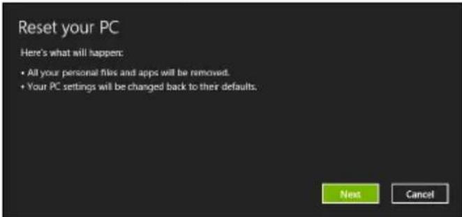 ACER TravelMate B113E - Recovering from a recovery backup - 1