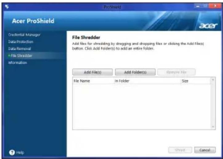 ACER TravelMate B113E - Datafjerning - 1