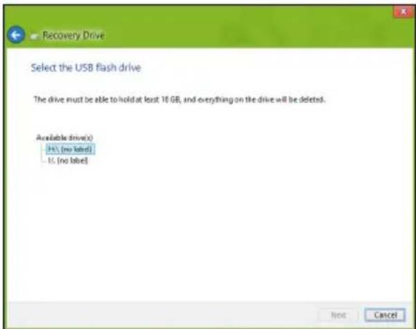 ACER TravelMate B113E - Creating a recovery backup - 3