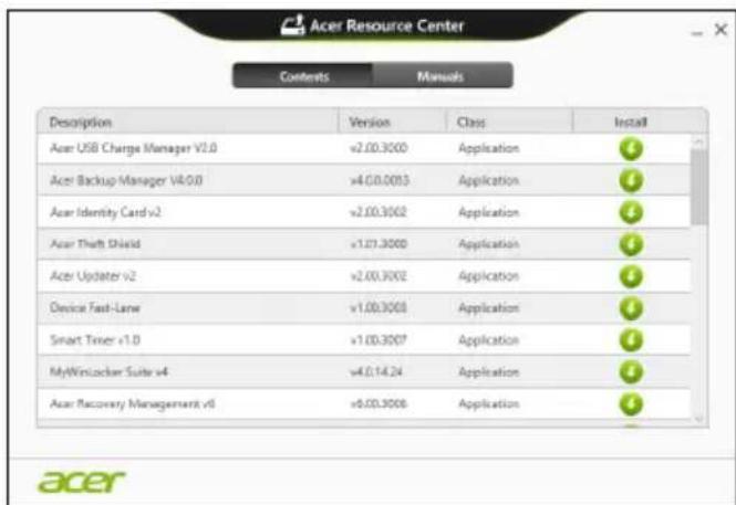 ACER TravelMate B113E - Reinstallare driver e applicazioni - 3