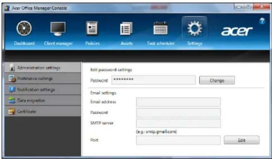 ACER TravelMate B113E - Settings - 1