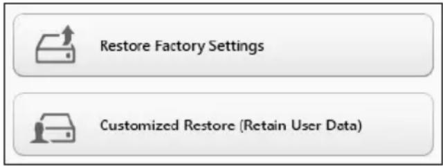 ACER TravelMate B113E - Palauttaminen Windowsista - 1