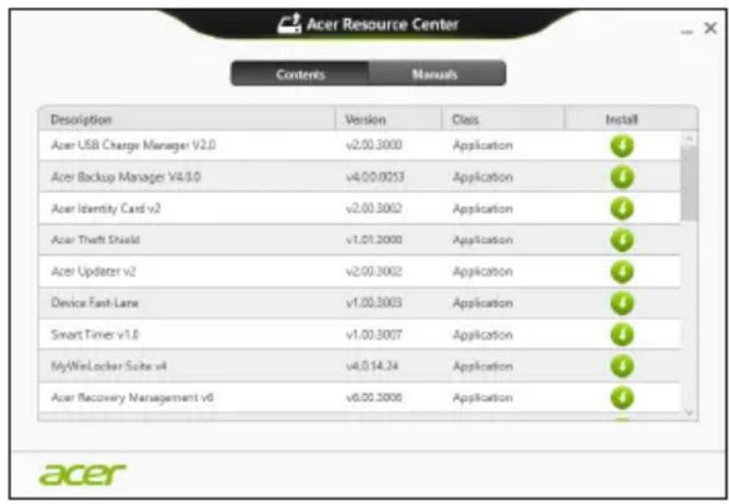 ACER TravelMate B113E - Reinstalling drivers and applications - 4