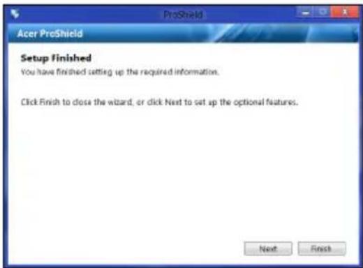 ACER TravelMate B113E - ProShieldin assetusten märittäminen - 4