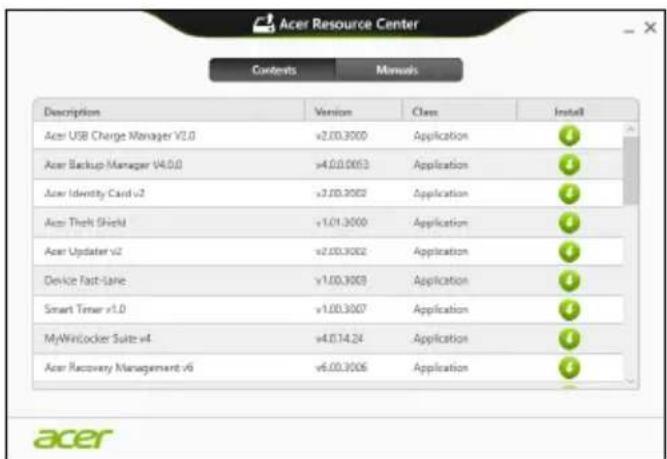 ACER TravelMate B113E - Laiteohjaimien ja sovellusten asentaminen uudelleen - 2