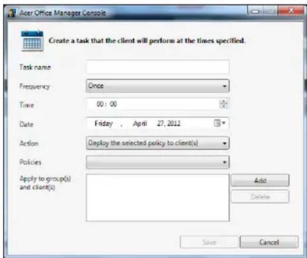 ACER TravelMate B113E - Task scheduler - 1