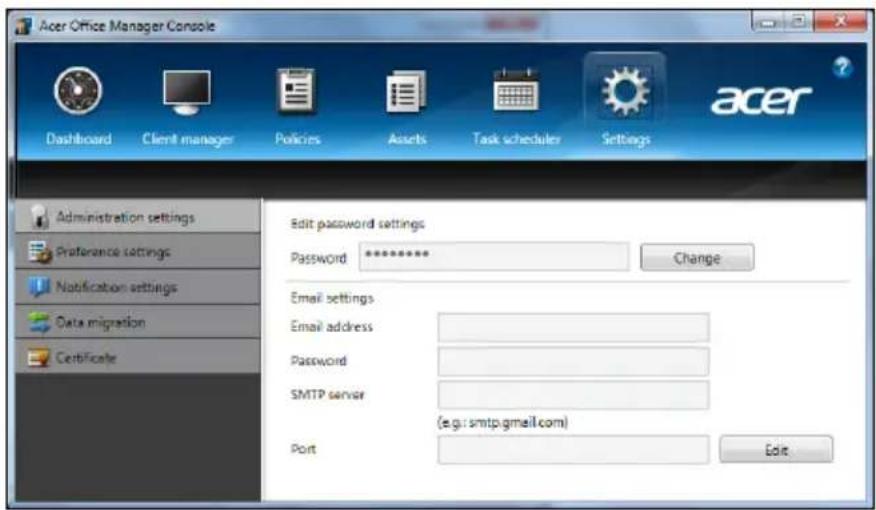 ACER TravelMate B113E - Indstillinger - 1