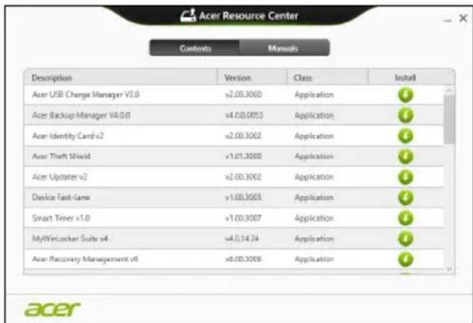 ACER TravelMate B113E - Se afsnittet Indhold i Acer Ressourcecenter. - 1