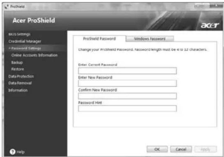 ACER TravelMate 7750Z - Credential Manager - 1