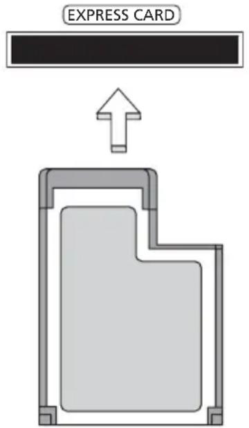 ACER TravelMate 7750Z - Inserção de um ExpressCard - 1