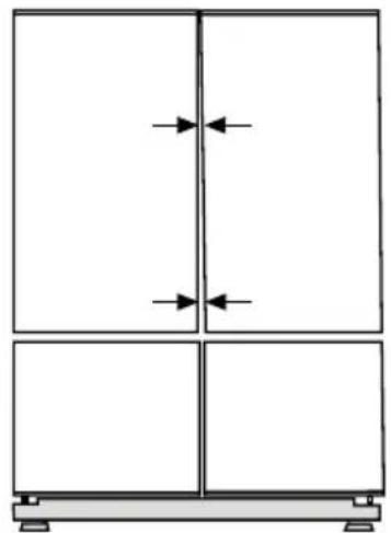 BEKO GNE114670X - Justering af afstanden mellem overste lage - 1