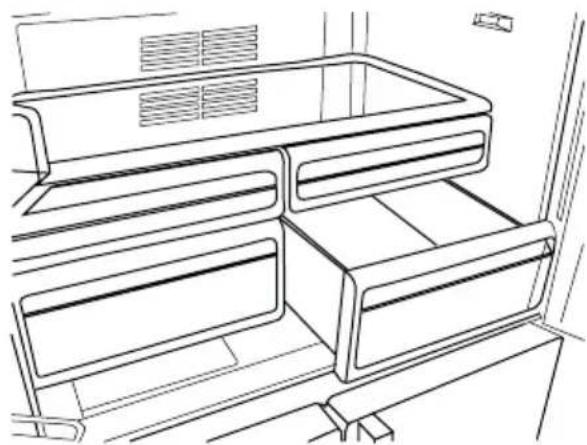 BEKO GNE114670X - KoHTeHep IJIa 6pyKTOB N OBOUeI - 1