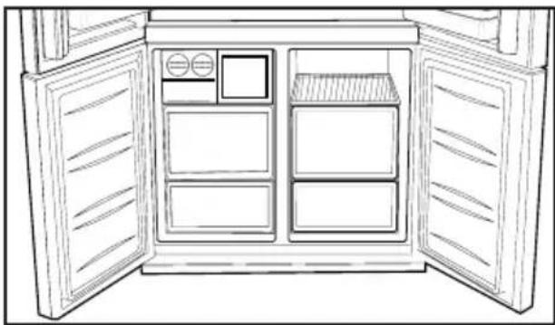 BEKO GNE114670X - Multi Zone Storage Compartment - 1