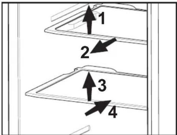 BEKO GNE114670X - Sliding Body Shelves - 1