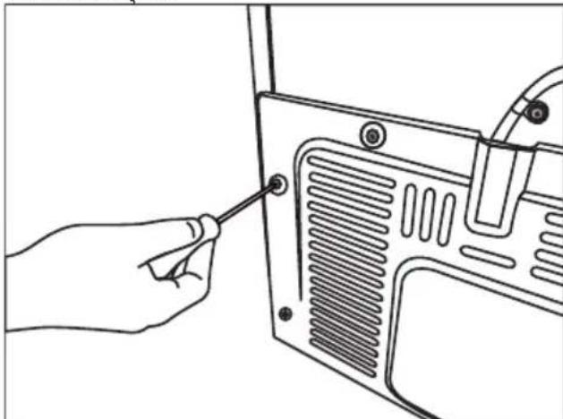 BEKO GN1416231ZXP - Instalar os calços plácicos - 1