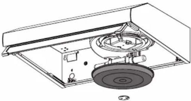 BEKO HNS61210XH - Oglekla filtranomaina (gaisa cirkulacijas rezims) - 1