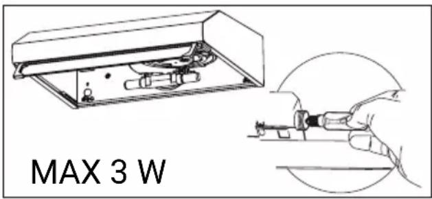 BEKO HNS61210XH - Remplacement des lampes - 3