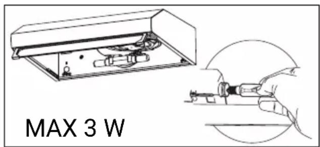BEKO HNS61210XH - Inlocuirea becului - 3