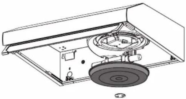 BEKO HNS61210XH - Wymiana filtra węglowego (tryb cyrkulacjegowetz) - 1