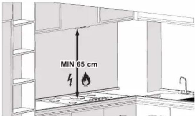BEKO HNS61210XH - Position de l'appareil - 1