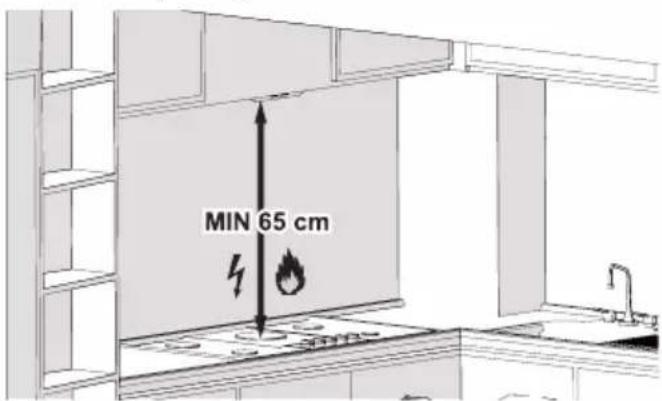 BEKO HNS61210XH - Poziţia aparatului - 1