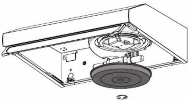 BEKO HNS61210XH - Het koolstofffilter verrangen (Luchtcirculatiemodus) - 1