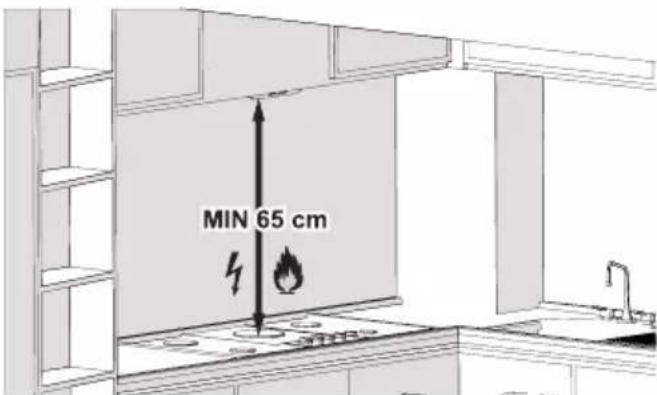 BEKO HNS61210XH - lerices novietojums - 1