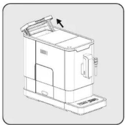 BEKO CEG5311X - Filling the water tank - 3