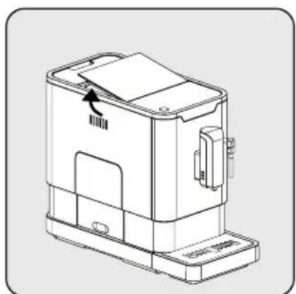 BEKO CEG5311X - Llenado del contentedor de granos - 2