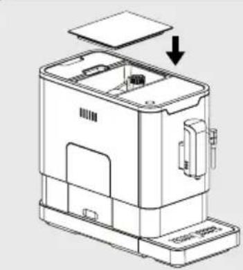 BEKO CEG5311X - Napełnianie pojemnika na ziarna kawy - 6