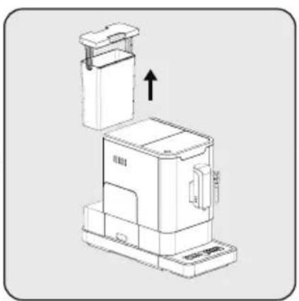 BEKO CEG5311X - Filling the water tank - 4