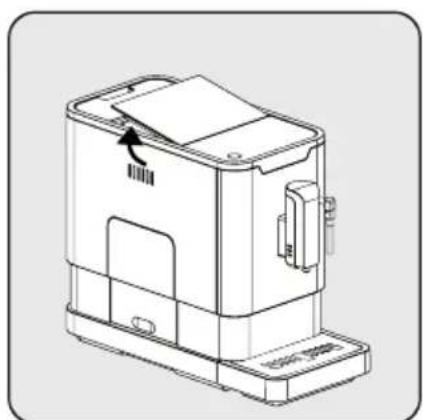 BEKO CEG5311X - Remplir le conteneur de grains de café - 2