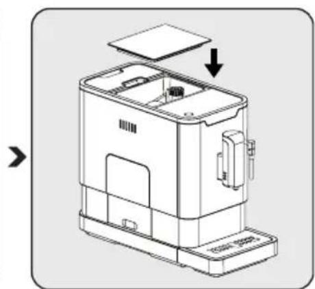 BEKO CEG5311X - Napíñanie nádoby na zrnkovú kávu - 4