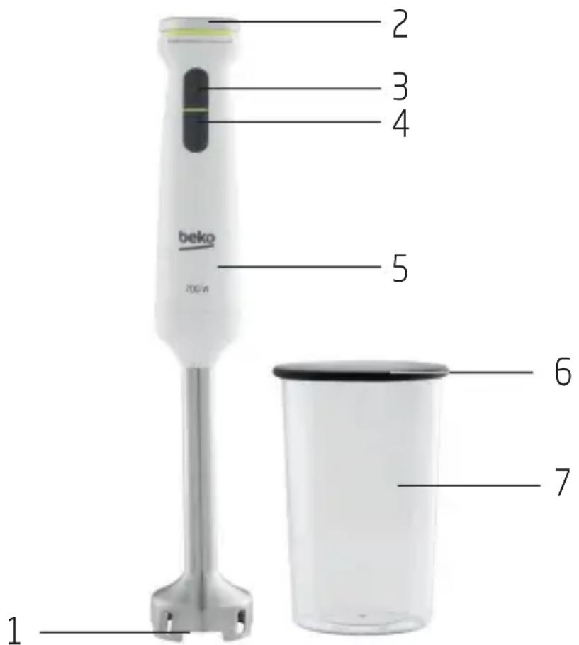 BEKO HBA7606W - Prezentare generală - 1