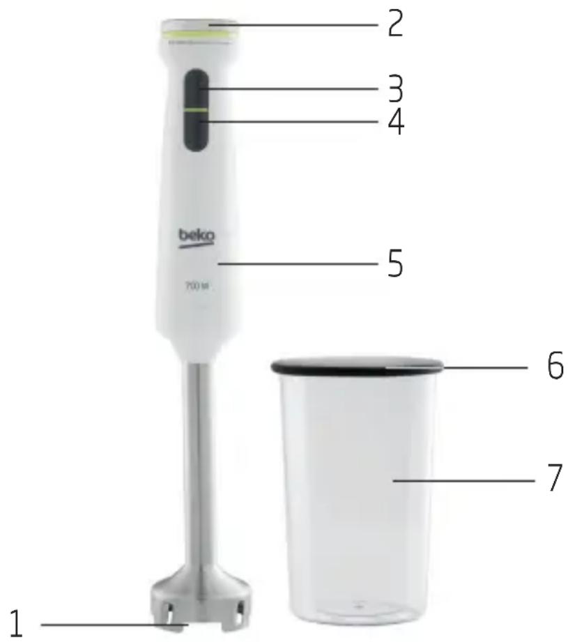 BEKO HBA7606W - Opis ogólny - 1