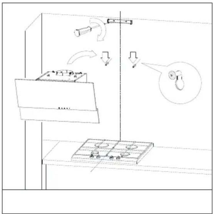 BEKO HCA62320WH - Montarea aparatului - 1