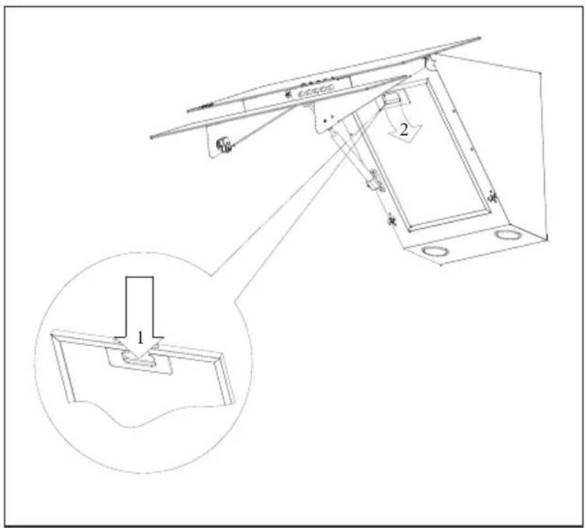 BEKO HCA62320WH - Comanda hotei - 2