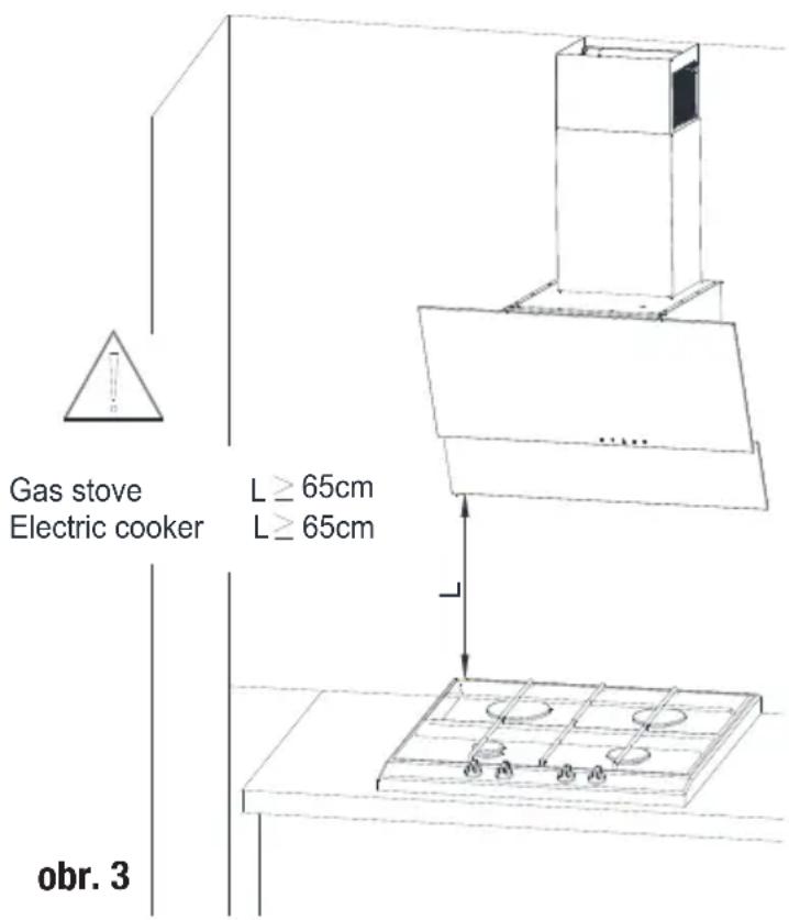 BEKO HCA62320WH - Upravljanje nape - 1