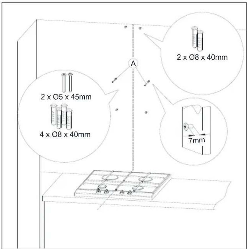 BEKO HCA62320WH - Montaż okapu - 2