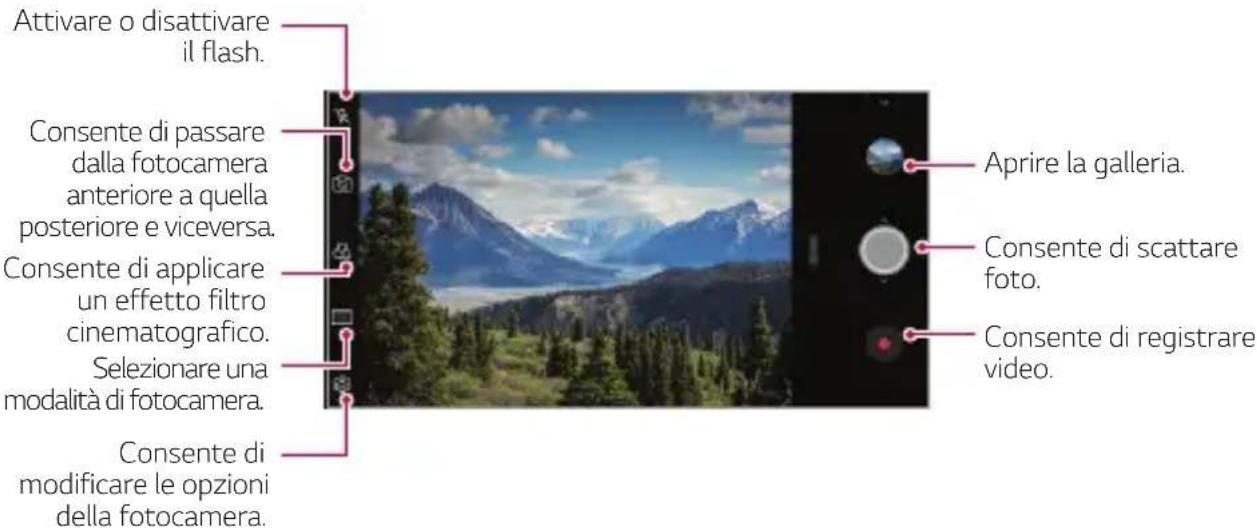 LG LMQ710EM - Modifica della modalità della fotocamera - 2